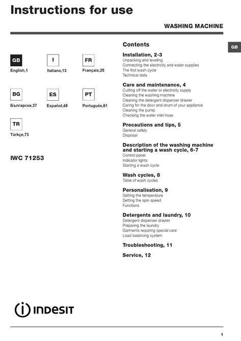 indesit iwc 71253 manuale istruzioni|indesit washer dryer quick wash setting.